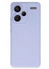 BFS  Xiaomi Redmi Note 13 Pro Plus Kılıf Nano içi Kadife Silikon - Lila