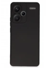 BFS  Xiaomi Redmi Note 13 Pro Plus Kılıf Nano içi Kadife Silikon - Siyah
