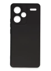 BFS  Xiaomi Redmi Note 13 Pro Plus Kılıf Nano içi Kadife Silikon - Siyah