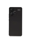 BFS  Xiaomi Redmi Note 13 Pro Plus Kılıf Nano içi Kadife Silikon - Siyah