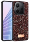 BFS Xiaomi Redmi Note 14 4G Bright Simli Kapak - Derin Mor