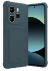 BFS Xiaomi Redmi Note 14 4G Kelvin Kartvizitli Silikon - Koyu Yeşil