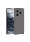 BFS  Xiaomi Redmi Note 14 4G Kılıf First Silikon - Gri