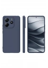 BFS  Xiaomi Redmi Note 14 4G Kılıf First Silikon - Lacivert