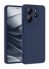 BFS  Xiaomi Redmi Note 14 4G Kılıf First Silikon - Lacivert