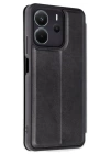 BFS  Xiaomi Redmi Note 14 4G Kılıf Flip Cover - Siyah