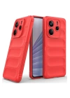 BFS  Xiaomi Redmi Note 14 4G Kılıf Optimum Silikon - Kırmızı