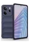 BFS  Xiaomi Redmi Note 14 4G Kılıf Optimum Silikon - Lacivert