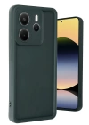 BFS  Xiaomi Redmi Note 14 4G Kılıf Viera Silikon - Koyu Yeşil