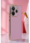 BFS  Xiaomi Redmi Note 14 4G Kılıf Volet Silikon - Mor