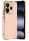 BFS  Xiaomi Redmi Note 14 4G Kılıf Volet Silikon - Pembe