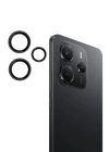 BFS Xiaomi Redmi Note 14 4G PVD Metal Kamera Lens - Siyah