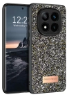 BFS  Xiaomi Redmi Note 14 Pro 4G Bright Simli Kapak - Gümüş
