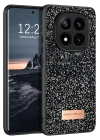BFS  Xiaomi Redmi Note 14 Pro 4G Bright Simli Kapak - Siyah