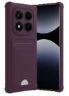 BFS Xiaomi Redmi Note 14 Pro 4G Kelvin Kartvizitli Silikon - Derin Mor