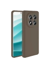 BFS  Xiaomi Redmi Note 14 Pro 4G Kılıf First Silikon - Kahverengi