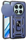 BFS  Xiaomi Redmi Note 14 Pro 4G Kılıf Pars Lens Yüzüklü Silikon - Lacivert