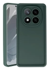 BFS  Xiaomi Redmi Note 14 Pro 4G Kılıf Viera Silikon - Koyu Yeşil