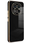 BFS  Xiaomi Redmi Note 14 Pro 4G Kılıf Volet Silikon - Siyah