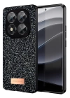 BFS  Xiaomi Redmi Note 14 Pro 5G Bright Simli Kapak - Siyah