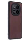 BFS  Xiaomi Redmi Note 14 Pro 5G Kılıf Aras Deri Kapak - Bordo