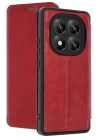 BFS  Xiaomi Redmi Note 14 Pro 5G Kılıf Flip Cover - Kırmızı