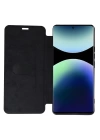 BFS  Xiaomi Redmi Note 14 Pro 5G Kılıf Flip Cover - Koyu Yeşil