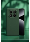BFS  Xiaomi Redmi Note 14 Pro 5G Kılıf Maya Karbon Kapak - Koyu Yeşil