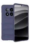 BFS  Xiaomi Redmi Note 14 Pro 5G Kılıf Optimum Silikon - Lacivert