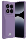 BFS Xiaomi Redmi Note 14 Pro Plus Kelvin Kartvizitli Silikon - Lila