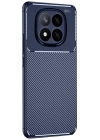 BFS  Xiaomi Redmi Note 14 Pro Plus Kılıf Auto Focus Karbon Kapak - Lacivert