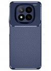 BFS  Xiaomi Redmi Note 14 Pro Plus Kılıf Auto Focus Karbon Kapak - Lacivert