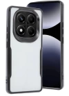 BFS  Xiaomi Redmi Note 14 Pro Plus Kılıf Boyi Silikon Kapak - Siyah