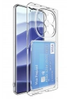 BFS  Xiaomi Redmi Note 14 Pro Plus Kılıf Kart Şeffaf Silikon - Şeffaf