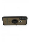 BFS Xiaomi Redmi Note 8 Kılıf Montreal Yüzüklü Silikon Kapak - Siyah