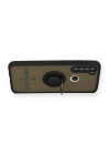 BFS  Xiaomi Redmi Note 8 Kılıf Montreal Yüzüklü Silikon Kapak - Siyah