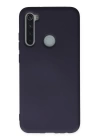 BFS  Xiaomi Redmi Note 8 Kılıf Nano içi Kadife Silikon - Lacivert