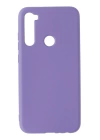BFS  Xiaomi Redmi Note 8 Kılıf Nano içi Kadife Silikon - Lila