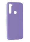 BFS  Xiaomi Redmi Note 8 Kılıf Nano içi Kadife Silikon - Lila