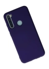 BFS  Xiaomi Redmi Note 8 Kılıf Nano içi Kadife Silikon - Mor