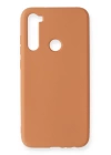 BFS  Xiaomi Redmi Note 8 Kılıf Nano içi Kadife Silikon - Turuncu