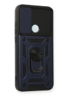 BFS  Xiaomi Redmi Note 8 Kılıf Pars Lens Yüzüklü Silikon - Lacivert