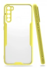 BFS  Xiaomi Redmi Note 8 Kılıf Platin Silikon - Sarı