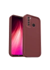 BFS  Xiaomi Redmi Note 8 Kılıf Viera Silikon - Bordo