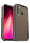 BFS  Xiaomi Redmi Note 8 Kılıf Viera Silikon - Kahverengi