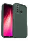 BFS  Xiaomi Redmi Note 8 Kılıf Viera Silikon - Koyu Yeşil