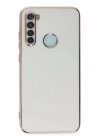BFS  Xiaomi Redmi Note 8 Kılıf Volet Silikon - Beyaz