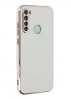 BFS  Xiaomi Redmi Note 8 Kılıf Volet Silikon - Beyaz
