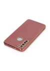 BFS  Xiaomi Redmi Note 8 Kılıf Volet Silikon - Kırmızı
