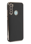 BFS  Xiaomi Redmi Note 8 Kılıf Volet Silikon - Siyah